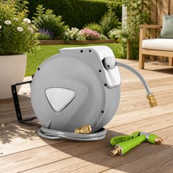 Enhance Your Garden with a 20M Auto Rewind Hose Reel