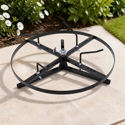 Wire Spinner Dispenser Heavy Duty Cast Iron Rotatable Disk Adjustable Brake