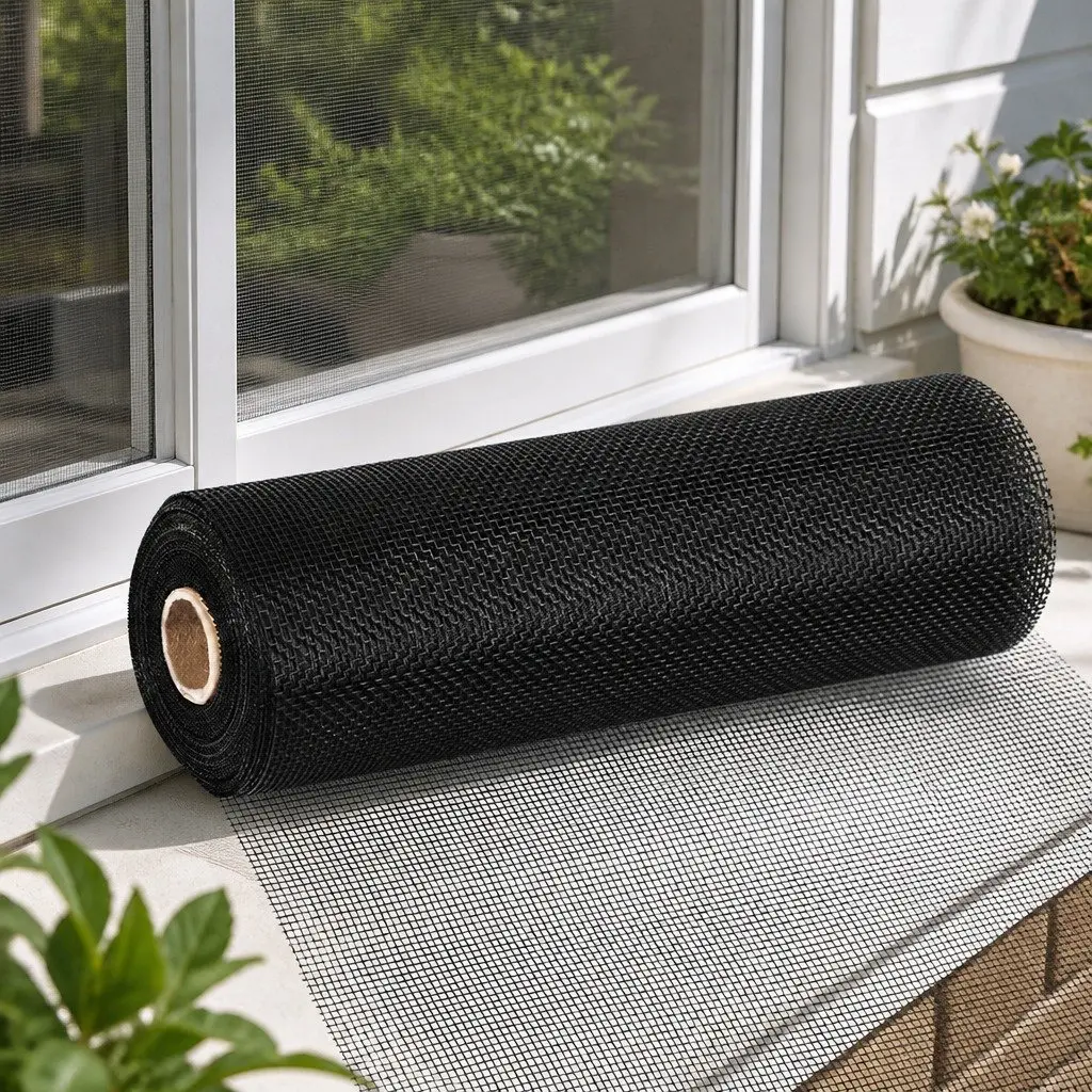 Insect Screen Mesh Roll 1M x 30M Fibreglass Easy Install Window Door Protection