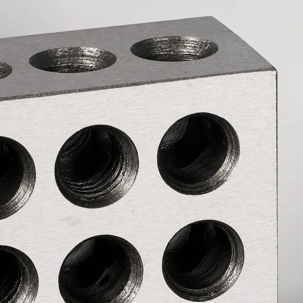 1-2-3 Machinist Blocks Set Hardened Steel Precision Tool for Setup Layout Inspection