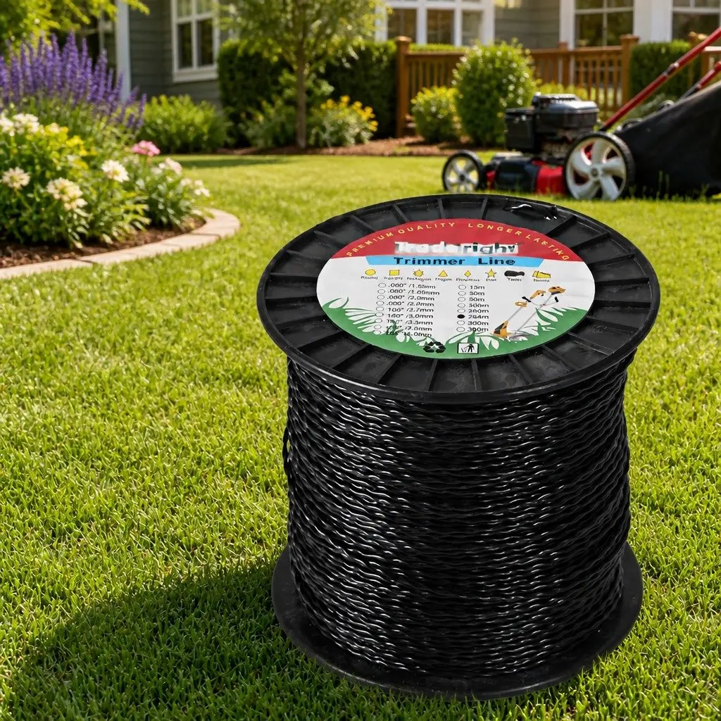 Trimmer Line 2.7mm Spiral Twist Nylon Cord for Whipper Snipper Weed Eater