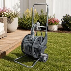 Versatile 45M Retractable Garden Hose Reel for Your Outdoors