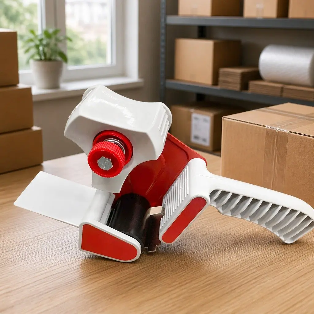 Packaging Tape Dispenser Gun Handheld Ergonomic Grip for 50mm Tape Rolls