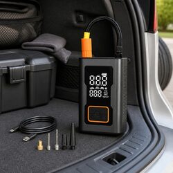Versatile Portable Tire Inflator for Active Lifestyles