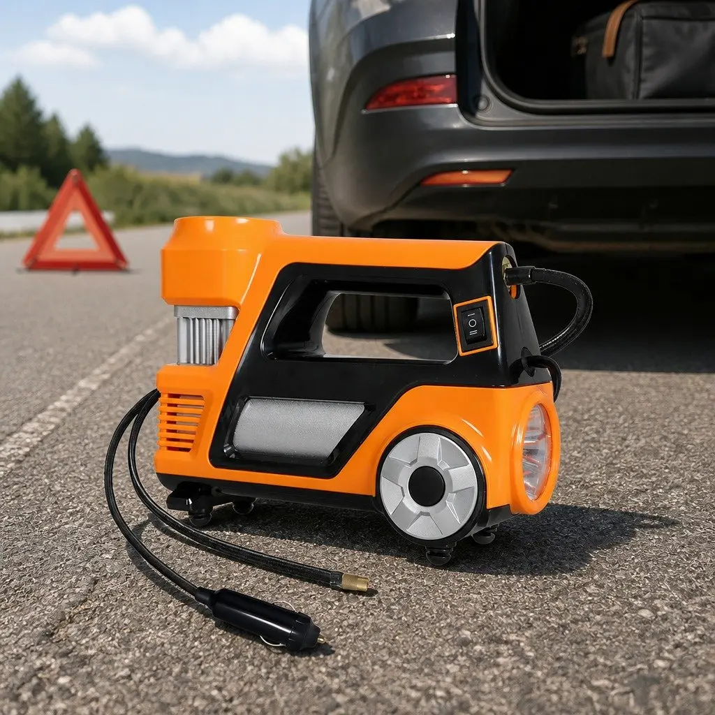 12V Car Tyre Inflator 150PSI Digital Air Pump Portable Compressor with LED Light