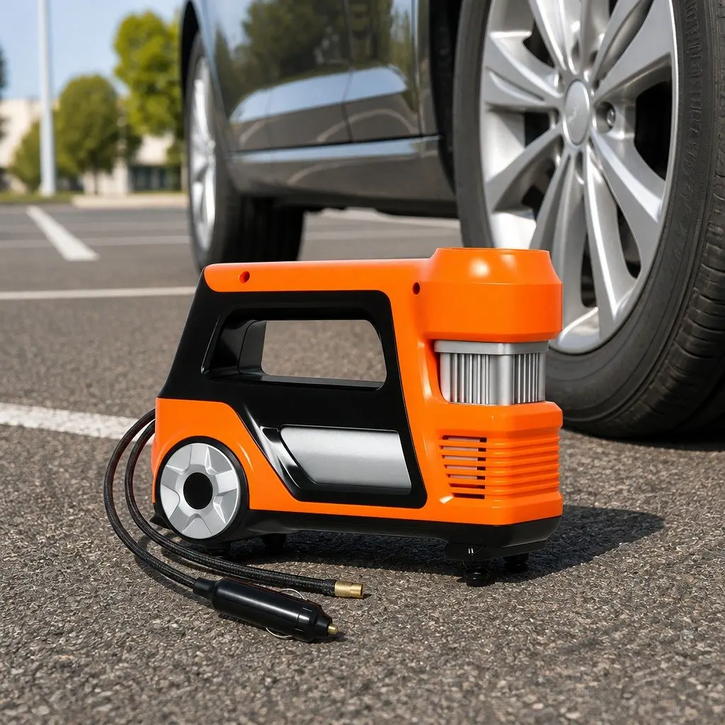 12V Car Tyre Inflator 150PSI Digital Air Pump Portable Compressor with LED Light