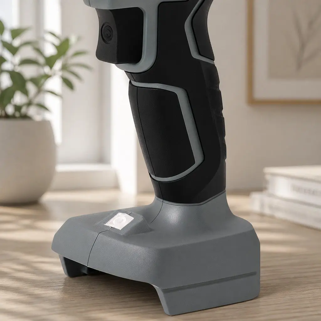 Cordless Heat Gun 21V 500°C Rapid Heat-Up Turbo Air Flow 5 Nozzles