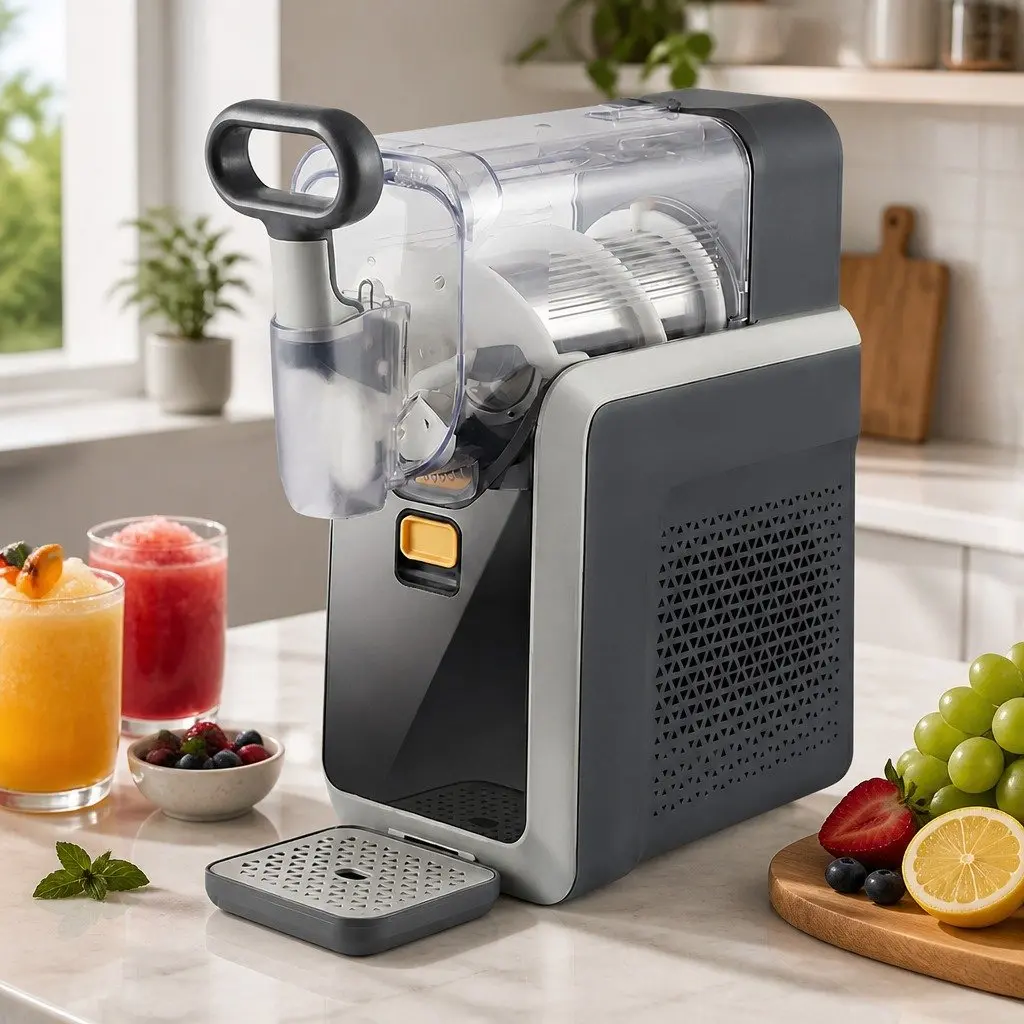2L Slush Machine Frozen Drink Maker 5 Presets Rapid Chill Touch Control