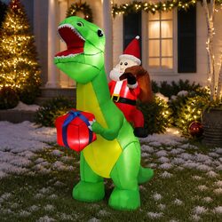 Enhance Your Outdoor Holiday Display with a 1.75M Dinosaur