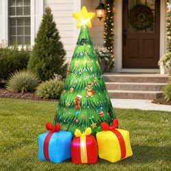 Elevate Your Holidays with a 240CM Inflatable Christmas Tree