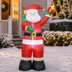 Transform Your Space This Holiday with a 2.4M Inflatable Santa