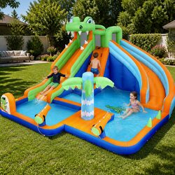 Enhance Your Backyard with an Inflatable Water Park for Kids