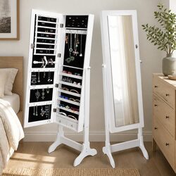 Organise Your Space with a White Jewellery Cabinet