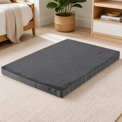 Portable Grey Dog Bed That Enhances Your Pet's Comfort