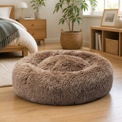 Comfortable Donut Pet Bed Enhancing Your Space