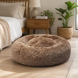 Comfortable Donut-Shaped Pet Bed for a Cozy Home