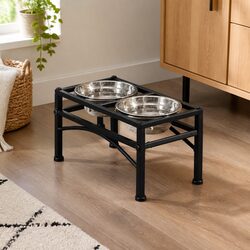 Chic Elevated Dog Feeder Enhancing Your Pet's Dining Experience