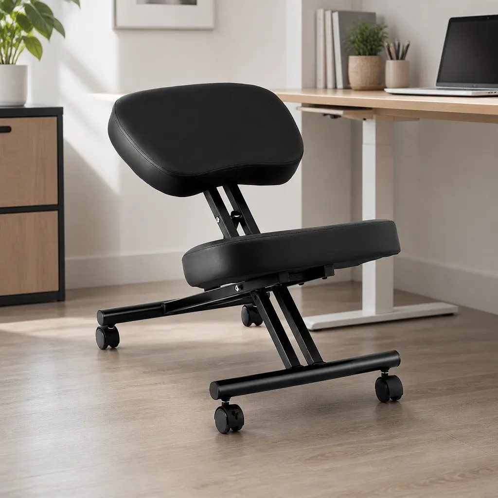 Kneeling Chair Adjustable Height Ergonomic Office Desk Seat Posture Support