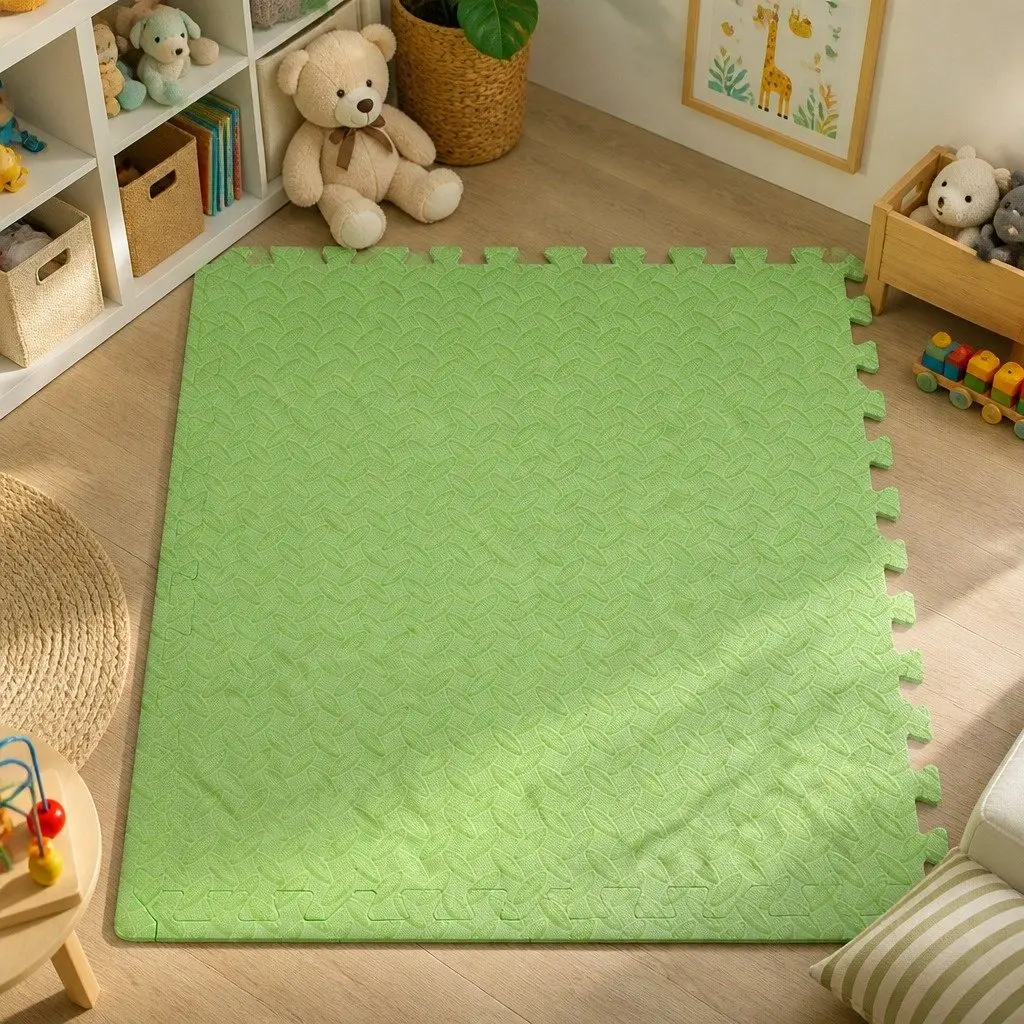 Kids EVA Foam Play Mat Interlocking Soft Activity Mat 60cm x 60cm