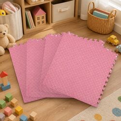Enhance Your Child's Space with Pink EVA Foam Play Mats