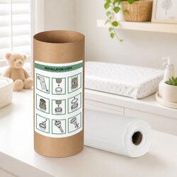 Nappy Bin Refill Kit for Effortless Nursery Hygiene
