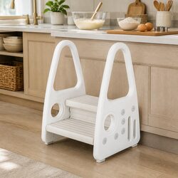 Kids Step Stool Ladder Tower Kitchen Bathroom Helper Toddler Stepping Stool
