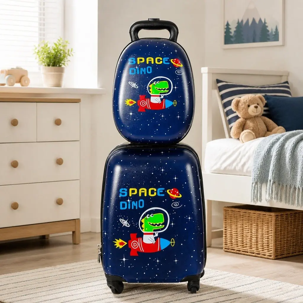 Kids Luggage Set 2PC Lightweight Carry-On Suitcase and Backpack Travel School