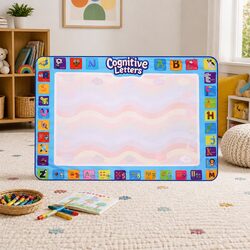 Kids Water Doodle Mat 150cm x 110cm Reusable Drawing Board Foldable Portable