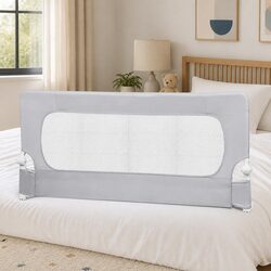 Folding Mesh Bed Rail for Kids: Safety and Comfort
