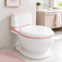 Stylish Pink Kids Potty Trainer for Modern Spaces