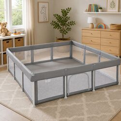 Portable Indoor Outdoor Playpen for Enhanced Child Engagement