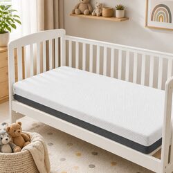 Comfortable Gel Memory Foam Baby Crib Mattress