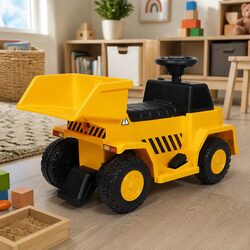 Kids Ride On Dump Truck Excavator Scoop Bucket Toy Vehicle Sand Play Indoor