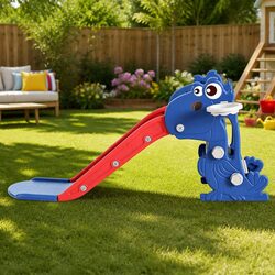 Enhance Your Yard with Our Kids Slide and Basketball Set
