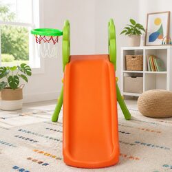 Enhance Your Child's Play Area with a Slide and Hoop