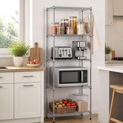 Maximize Your Kitchen Space with This 5-Tier Shelf
