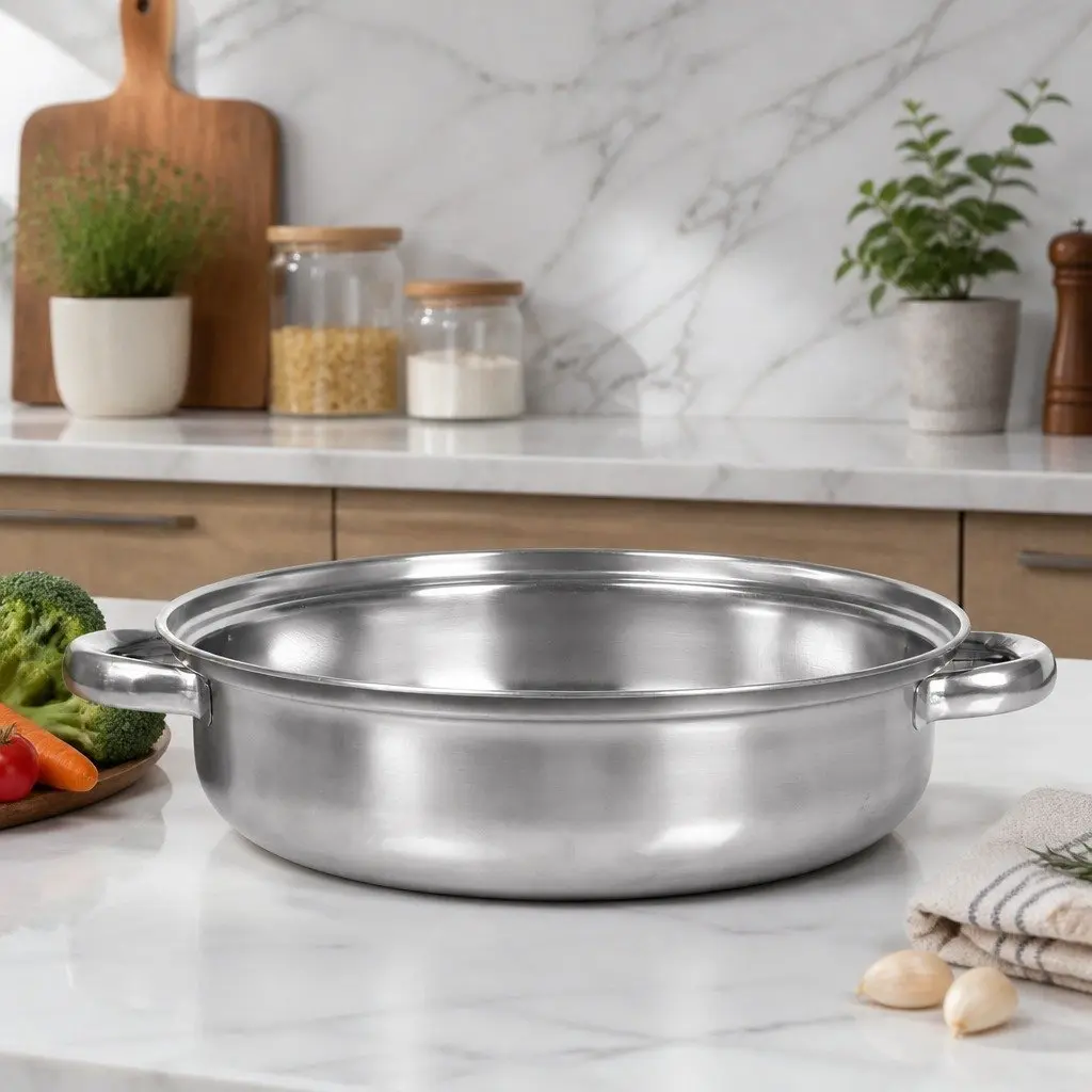 Stainless Steel 3 Layer Steamer Pot Glass Lid Vegetable Meat Cooking Kitchen