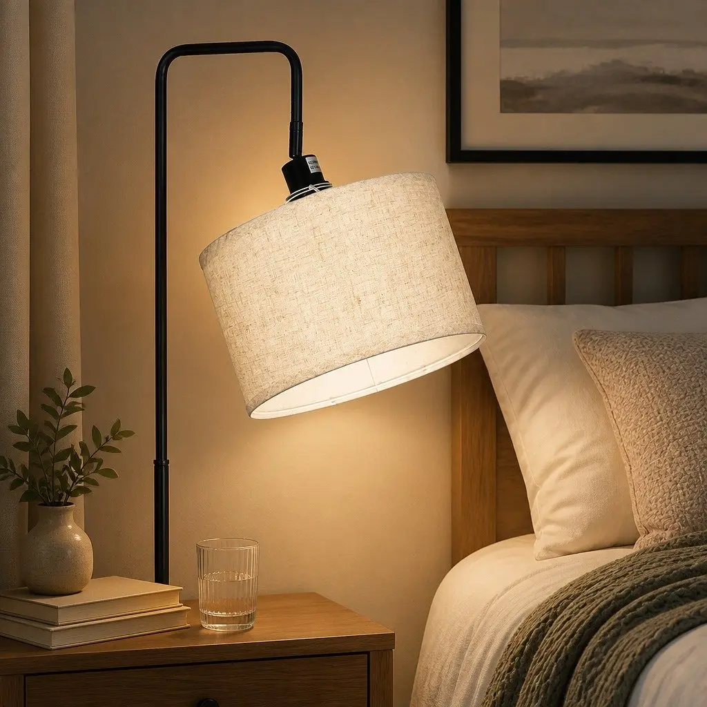 Floor Lamp and Storage