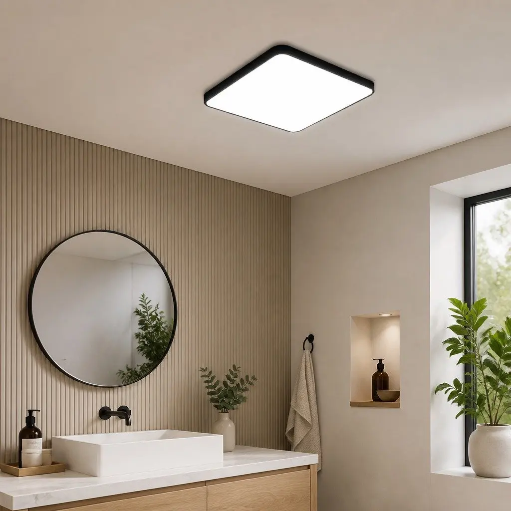LED Ceiling Down Light 30cm 18W Ultra-Thin Panel Flush Mount Indoor Lighting