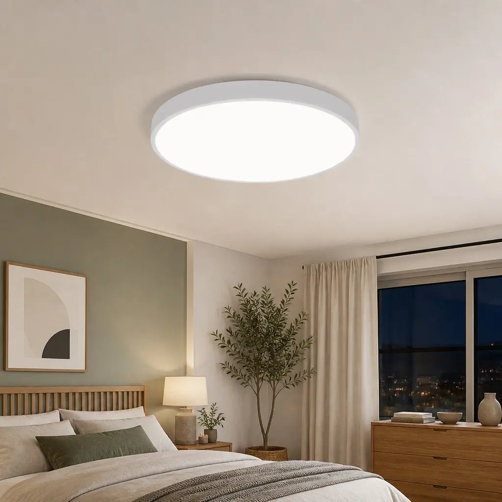 LED Ceiling Down Light 30W Ultra-Thin 5CM Cold White Panel