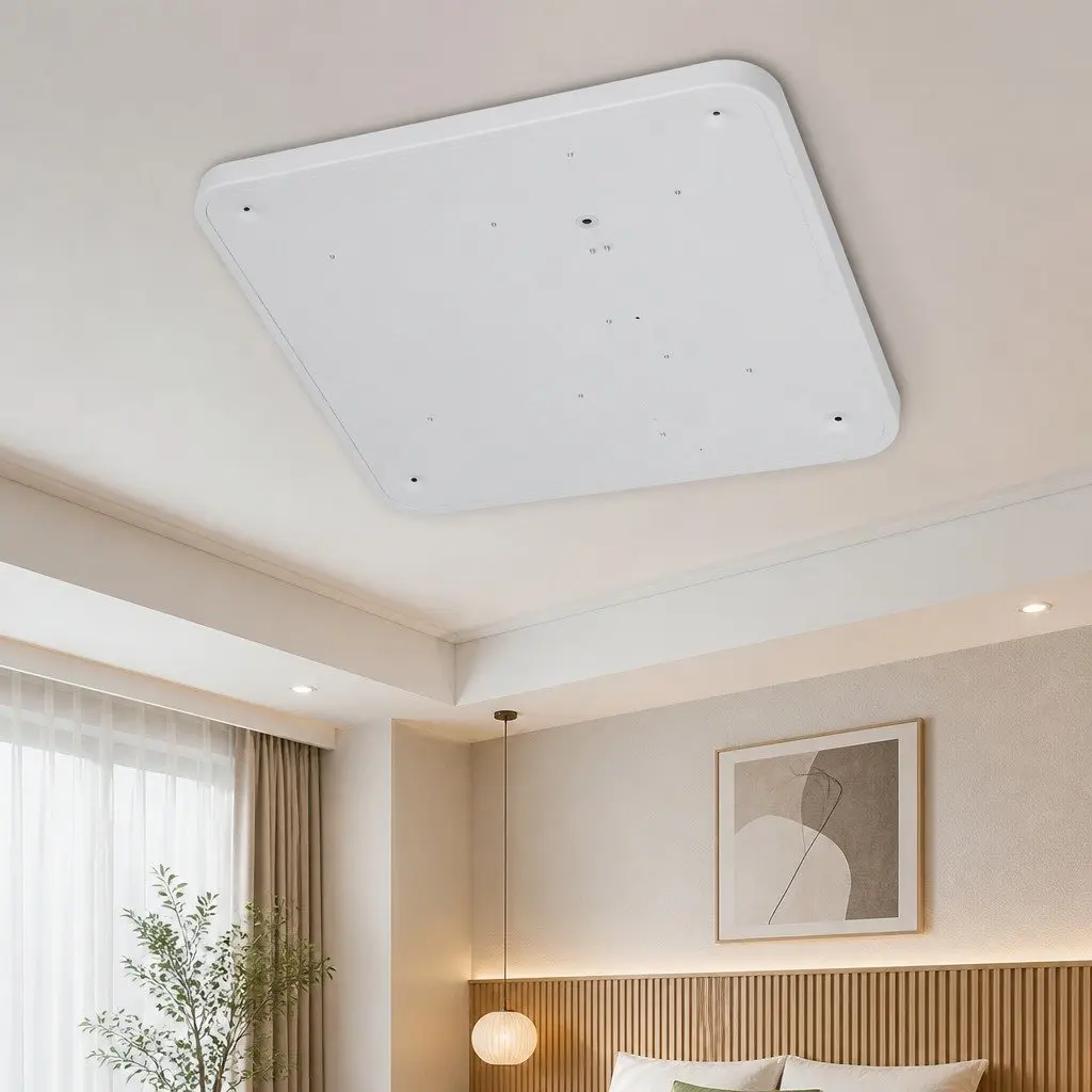 LED Ceiling Light 54W 3-Colour Dimmable Ultra-Thin 5CM Square Flush Mount