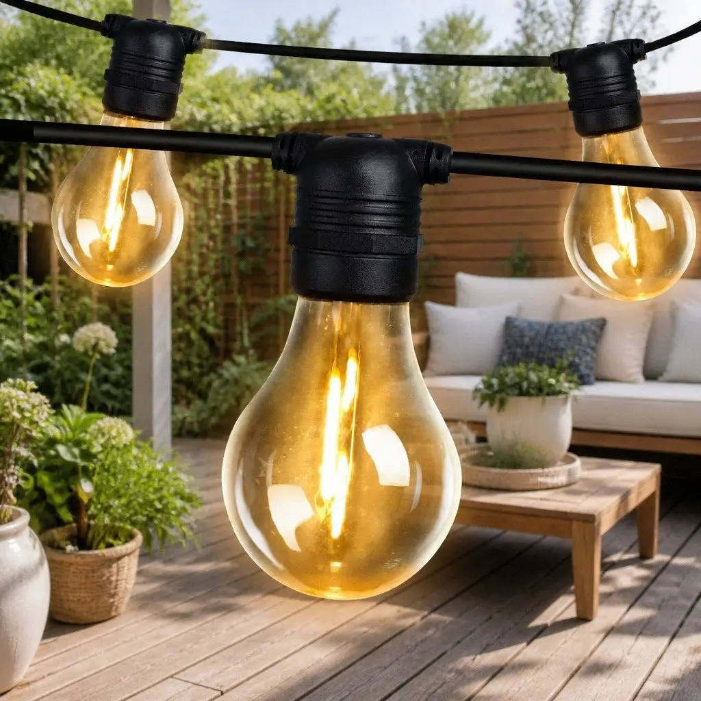 50m Festoon String Lights