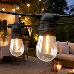 Transform Your Space with 64m Festoon String Lights