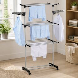 Enhance Your Laundry Experience with a 3-Tier Drying Rack