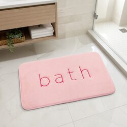 Enhance Your Bathroom with Soft Memory Foam Bath Rug 60x40cm