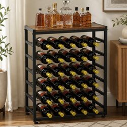 Maximize Your Space with a Stylish 6-Tier Wine Rack