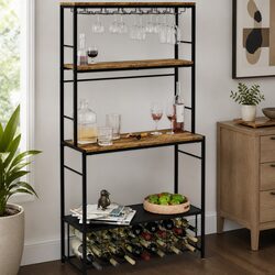 Elevate Your Home with a 20-Bottle Wine Rack