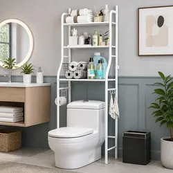 Space-Saving 3-Tier Storage Rack for Your Bathroom