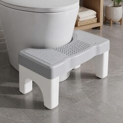 Toilet Squat Poop Stool for Adults Kids Bathroom Anti Slip Portable Easy Pooping
