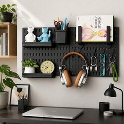Enhance Your Space with a Modular Pegboard Wall Organizer Kit